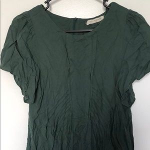 Women’s green baby doll dress